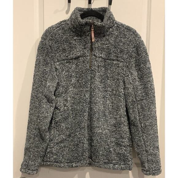 Alpine Sherpa Men’s S Quarter Zip LS Coat Western Pullover Sweater Ski Cottage - Picture 1 of 8